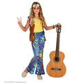 Pantalon Années 70 Hippie Paix Au Monde