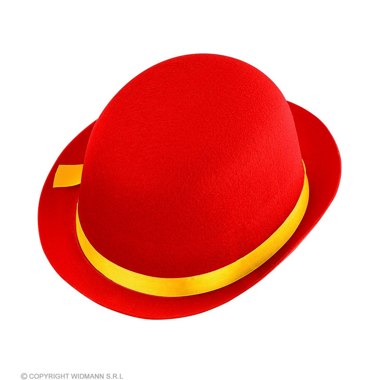 Op deze afbeelding zie je een Accessoires, van het merk Widmann. Clown Bollie Bolhoed Kind Rood