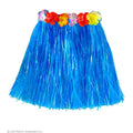 Leilana Mini Hawairokje 45 Centimeter Blauw Vrouw