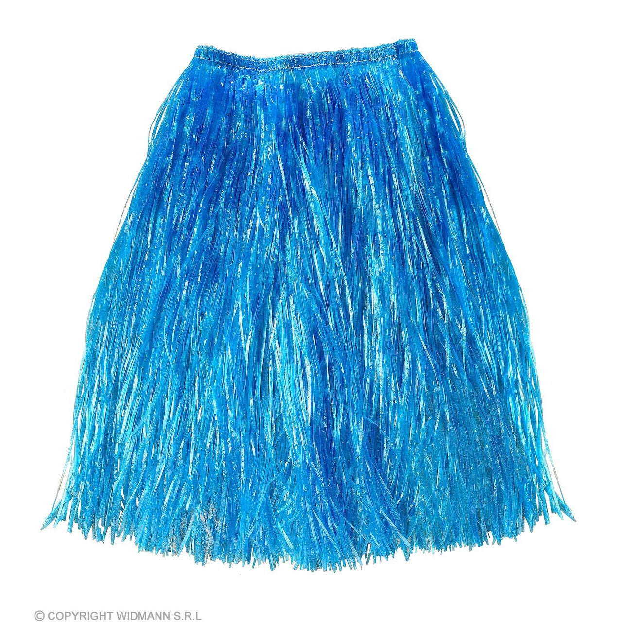 Op deze afbeelding zie je een Kostuums, van het merk Widmann. Kalia Hawaiirok 75 Centimeter, Blauw Vrouw