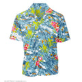 Hawaii Shirt Ocean Island Blauw Man