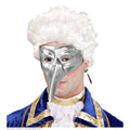 Masque De Peste Argenté Vénitien