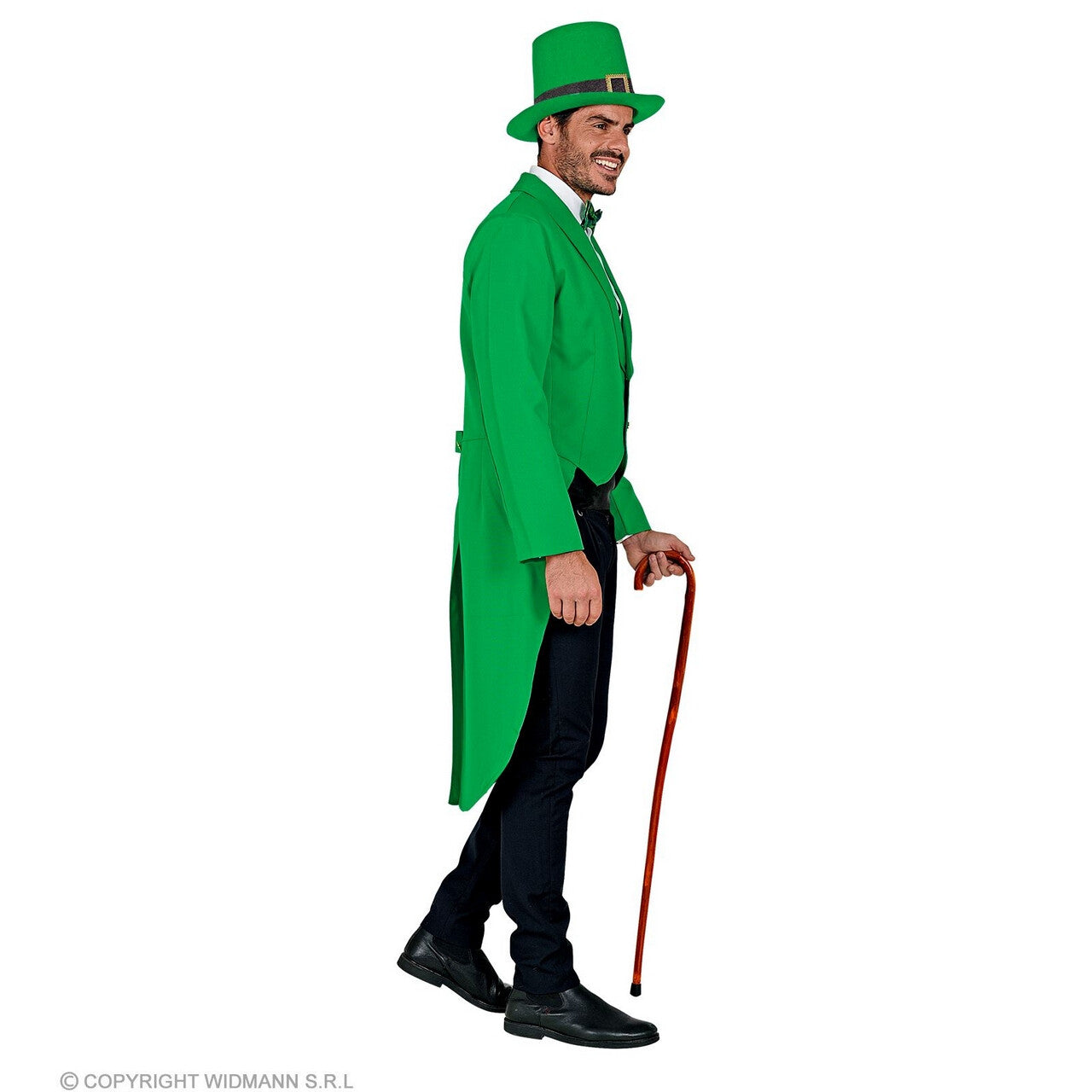 Op deze afbeelding zie je een Kostuums, van het merk Widmann. Patrick Green Slipjas Man