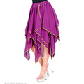 Jupe Fluide Violette En Chiffon