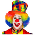 Chapeau Clown Coloré à Carreaux