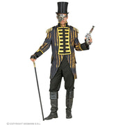 Op deze afbeelding zie je een Kostuums, van het merk Widmann. Tijdloze Parade Jas Steampunk Man