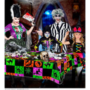 Op deze afbeelding zie je een Decoratie, van het merk Widmann. Tafellaken Happy Halloween 132x178 Centimeter