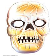 Op deze afbeelding zie je een Accessoires, van het merk Widmann. Spookachtig Schedel Plastic Masker