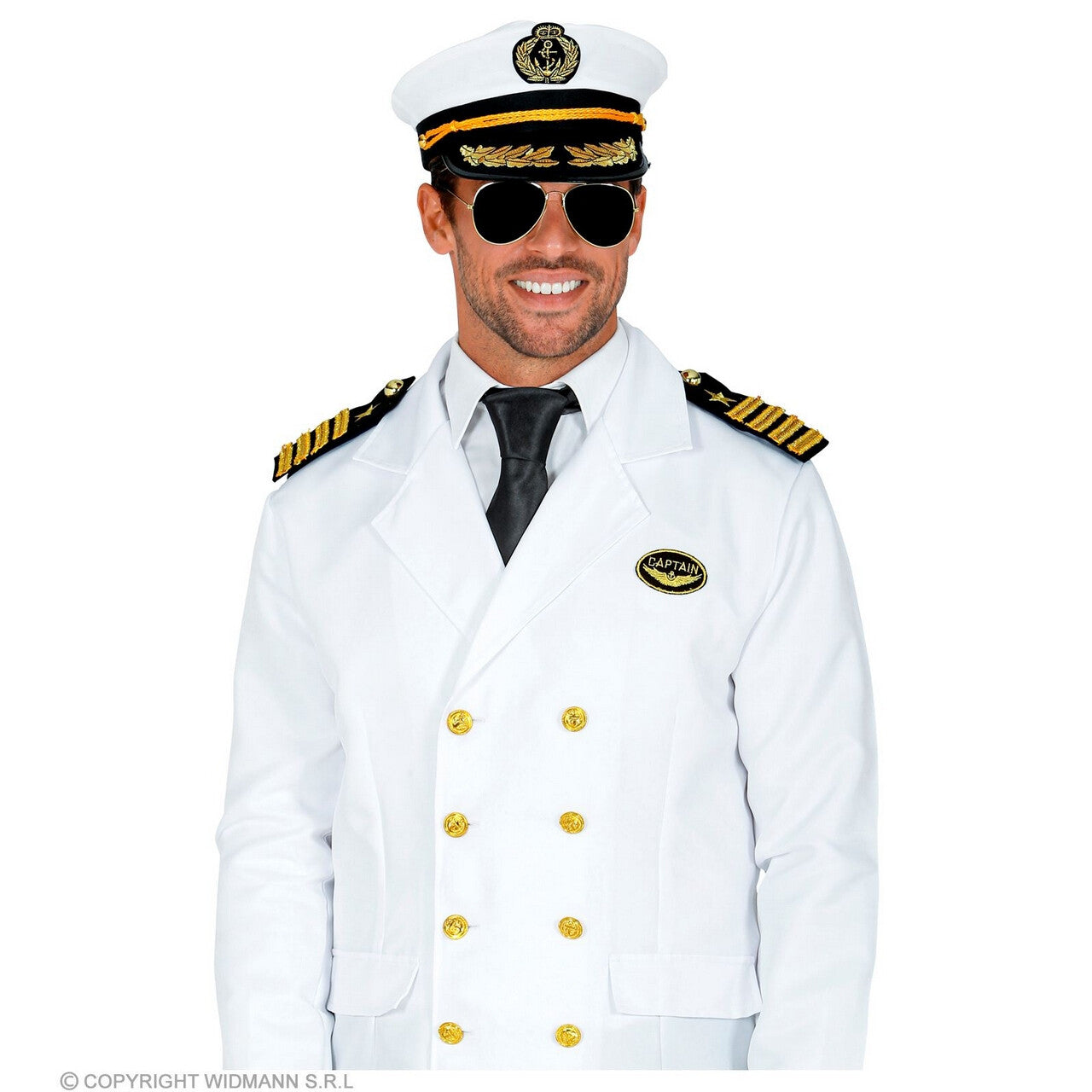 Op deze afbeelding zie je een Accessoires, van het merk Widmann. Kapitein Van De Liefdesboot Accessoire Set