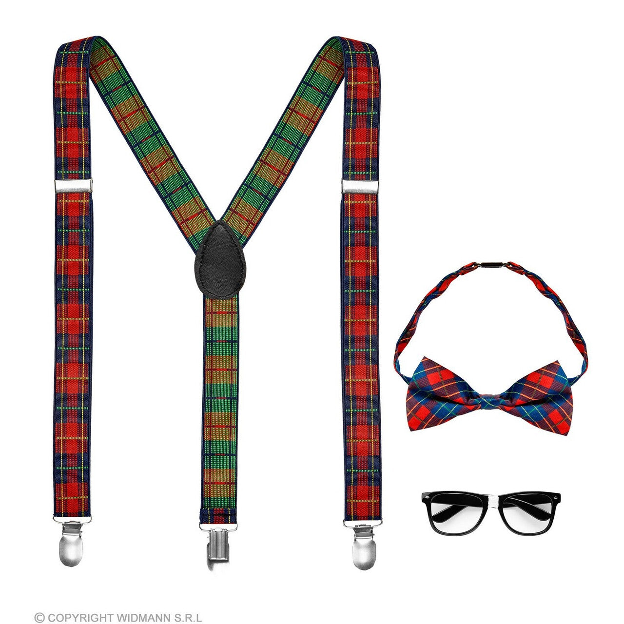 Op deze afbeelding zie je een Accessoires, van het merk Widmann. Beste Leerling Nerd Accessoire Set