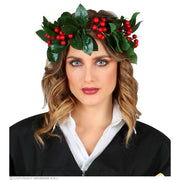 Op deze afbeelding zie je een Accessoires, van het merk Widmann. Kerstachtige Lauwerkrans Bosfee