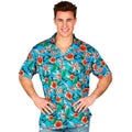 Chemise Hawaï Bleue