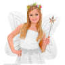 Witte Glitter Vleugels Fee Angelina Kind