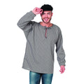 Grauer Antiker Bauernkittel Unisex