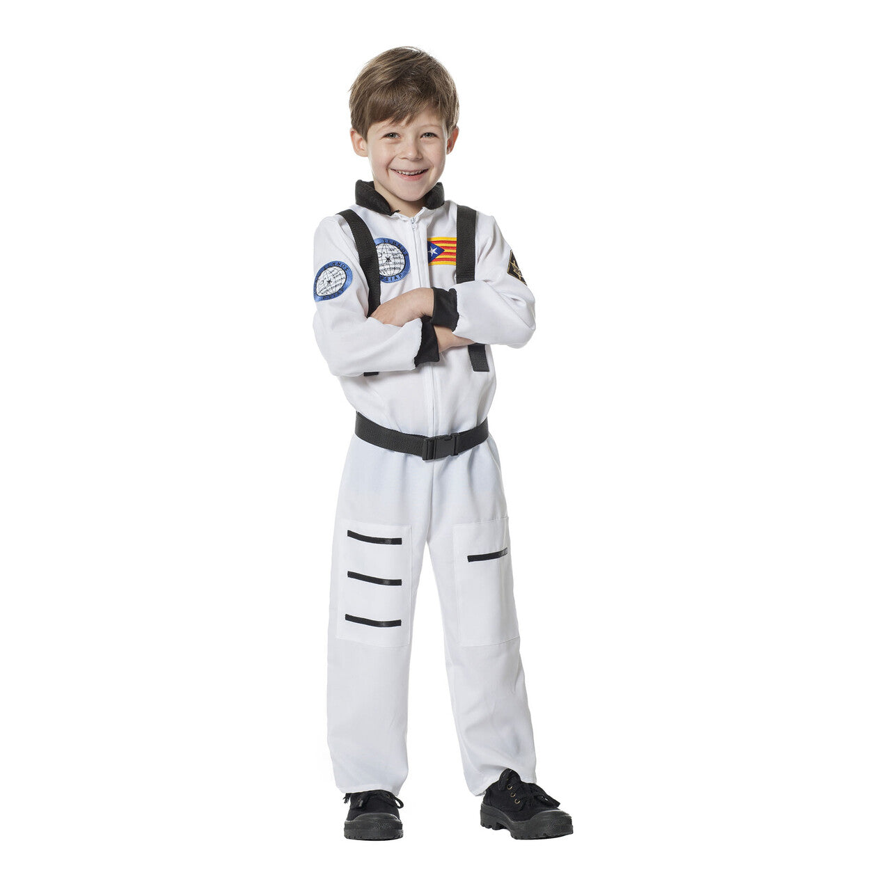 Op deze afbeelding zie je een Kostuums, van het merk Wilbers. Astronaut To The Universe And Back Jongen Kostuum