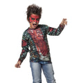 Hemd Schrecklicher Zombie Jungen