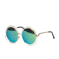 Lunettes De Festival Géantes Vert Bleu