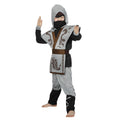Ninja Dolle Draak Grijs Jongen Kostuum
