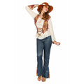 Hippie Peace All Over The World Vrouw Kostuum