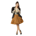Petticoat Swing Luxus Metallic Bronze