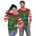 Kersttrui Groen Kerstelf Met Leuke Belletjes Unisex