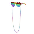 Lunettes Loving Rainbows Avec Chaîne