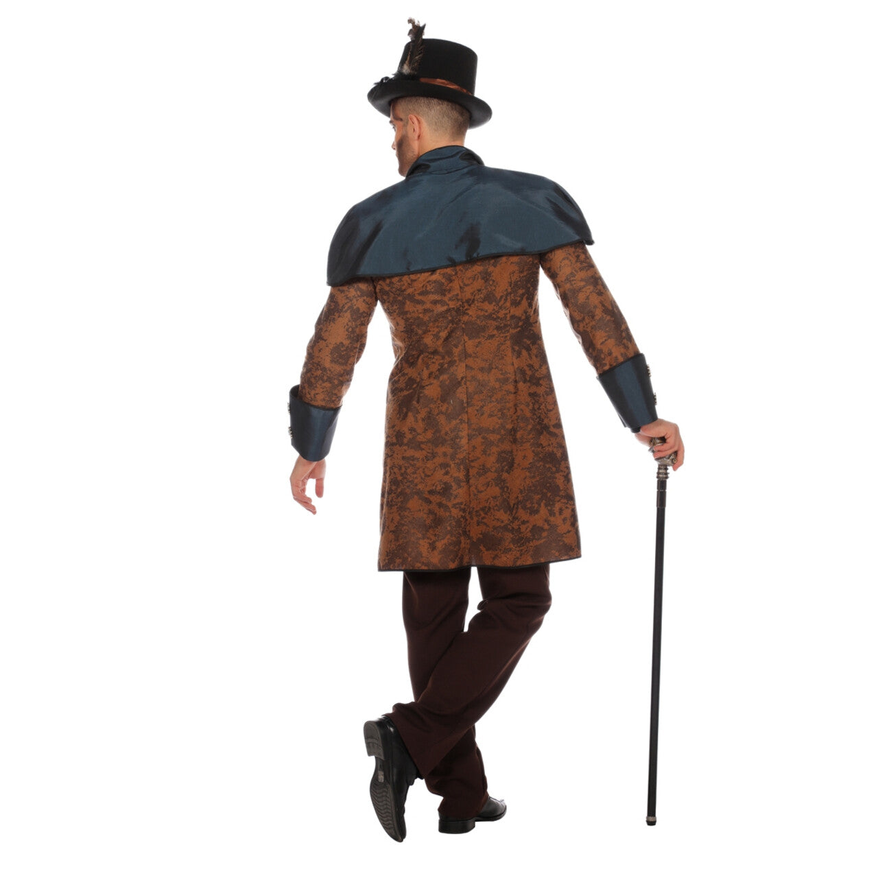 Op deze afbeelding zie je een Kostuums, van het merk Wilbers. Steampunk Jas Industrieel Man Kostuum