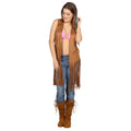 Ruhige Western-Hippie Cowgirl-Weste Damen