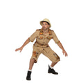De Jungle Slaapt Nooit Safari Man Kostuum