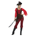 Pistolet Pirate Rayé Costume Femme