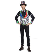 Op deze afbeelding zie je een Kostuums, van het merk Wilbers. Darts Gilet Barney Man