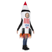 Op deze afbeelding zie je een Kostuums, van het merk Wilbers. Raket Naar De Maan Nasa USA Kind Kostuum