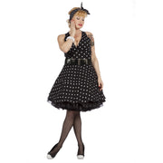 Op deze afbeelding zie je een Kostuums, van het merk Wilbers. Rockabilly Jurk Dottie Dansdame Vrouw