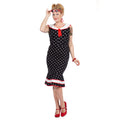 Rockabilly -Kleid Bolletjes Betty Damen