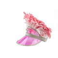 Visière Rose Glam pour Carnaval Dété