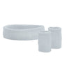 Sport Je Gek Zweetband Set Memphis Wit