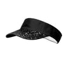 Zwarte Bling Bling Zonneklep