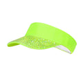 Groene Bling Bling Zonneklep