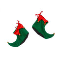 Elfenschoenen Kerst Groen