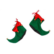 Op deze afbeelding zie je een Accessoires, van het merk Wilbers. Elfenschoenen Kerst Groen