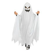 Op deze afbeelding zie je een Kostuums, van het merk Wilbers. Scary Casper Het Witte Spookje Kind Kostuum