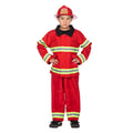 Jeugdige Brandweerman Kind Kostuum