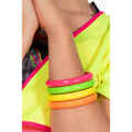 Set Armbanden Neon (4Stuks)