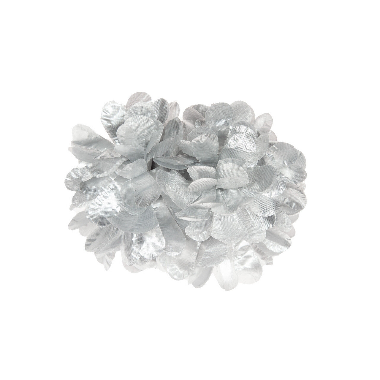 Op deze afbeelding zie je een Accessoires, van het merk Wilbers. Haarclip Bloem Zilver Groot
