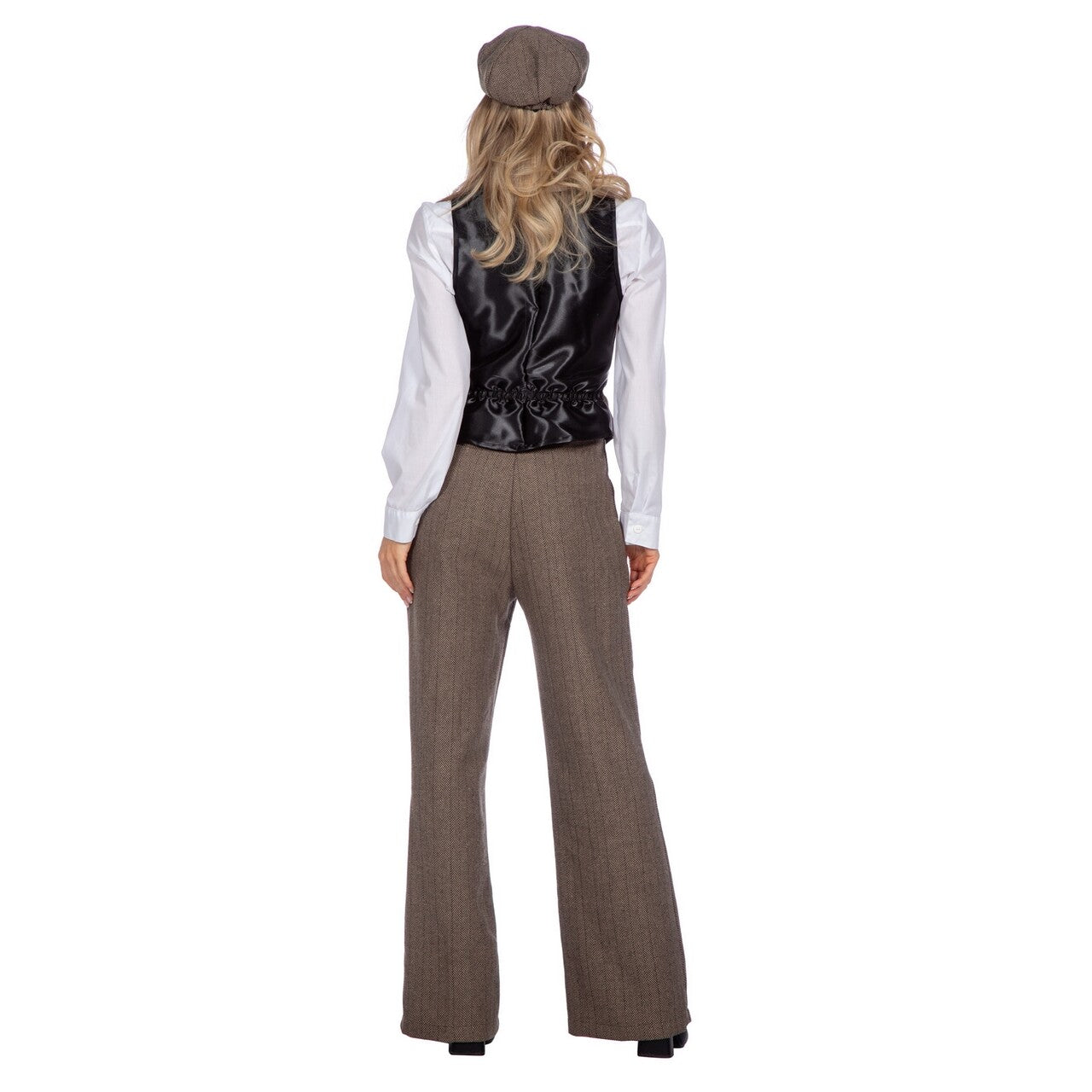 Op deze afbeelding zie je een Kostuums, van het merk Wilbers. Roaring 20s Rebel Vrouw Kostuum