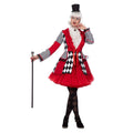 Jas Ruiten Rood / Wit / Zwart Vrouw