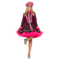Glitzernde Bling-Bling Lola Paillettenjacket Pink Damen