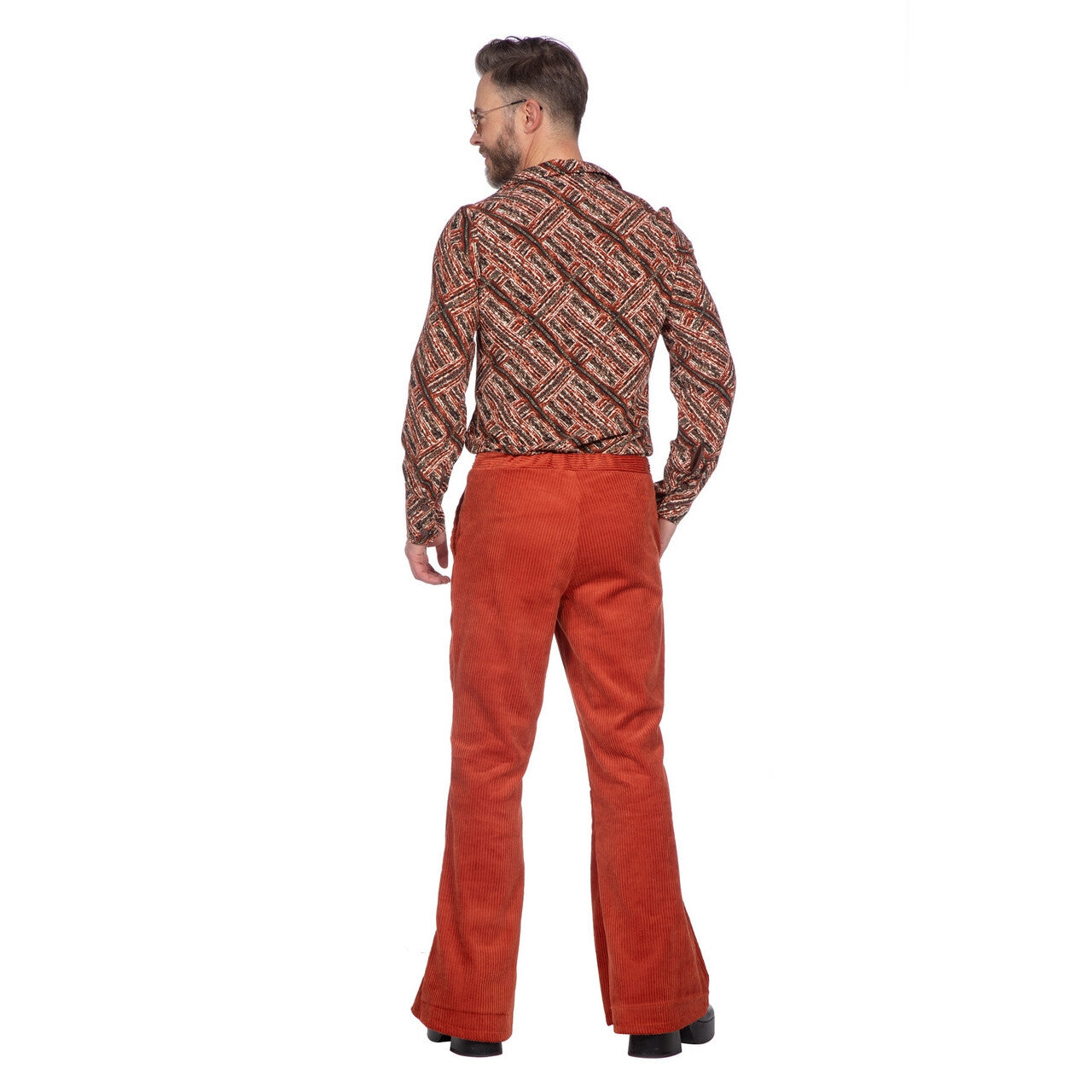 Op deze afbeelding zie je een Kostuums, van het merk Wilbers. 70s Blouse George Man