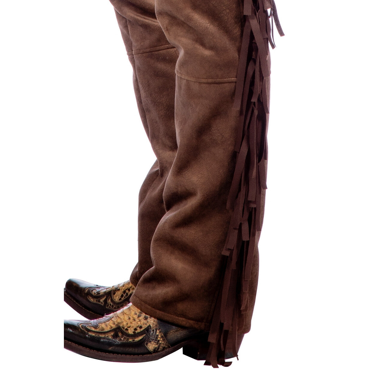 Op deze afbeelding zie je een Kostuums, van het merk Wilbers. Giddy Up Cowboy Chaps Man