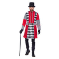 Jas Ruiten Rood / Wit / Zwart Man